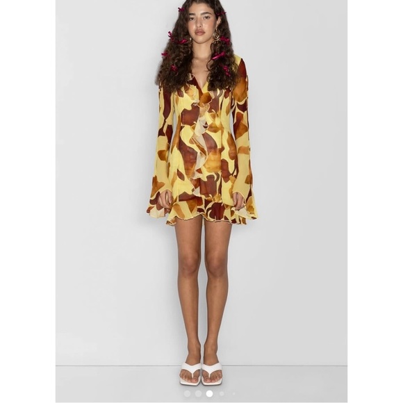 THE WOLF GANG Rhapsody Mini Dress NEW - Picture 3 of 16